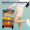 MuchoWow® Koffer Handgepäck Trolley Rollkoffer Kleine Produktbild-Vorschau 4