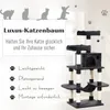 PawHut Mačací strom, mačací domček, hojdacie ležadlo, Náhľad obrázku produktu 5