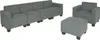 Modular Sofa-System Ensemble de canapés Lyon 3-1-1-1, Voir les images du produit 4