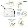 HERMA 20027 Pochette multi-usages A6 19x14cm Jaune zip Voir les images du produit 5
