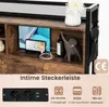COSTWAY postel 140 x 200 cm, čelo s úložným prostorem, Náhled obrázku produktu 5