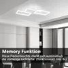 A modern living room with a ceiling light. Produktbild-Vorschau