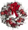 Ghirlanda di Natale 40cm Tempesta di porte di Natale Buon Anteprima dell’immagine prodotto 1