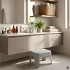 Tritthocker 38 cm grau Produktbild-Vorschau 5