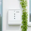 Relaxdays Briefkasten mit Sichtfenster, Metall, 4 Produktbild-Vorschau 2