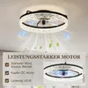 HOMCOM Deckenventilator Leise LED mit Beleuchtung und Produktbild-Vorschau 6