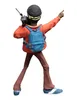 A figurine of a character from Stranger Things, Lucas Sinclair, from the back. Produktbild-Vorschau