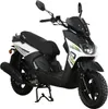Motorroller Cross 2.0 50ccm 45 km/h, grün-weiß GT Union Produktbild-Vorschau 1