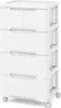 COSTWAY kast met 5 lades, opbergkast, commode met lades, Productafbeelding-voorbeeld 1
