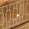 vidaXL Nachttische 2 Stk. 40x33x46 cm Massivholz Mango Produktbild-Vorschau 7