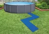 W'eau Pool Bodenschutzfliesen Set Blau 50x50x1 cm 8 Stück Produktbild-Vorschau 18