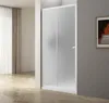 UGGA Duschschiebetür 1200mm, Brick Glas, Weiß Produktbild-Vorschau 1