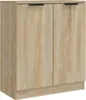 vidaXL Příborník Sonoma Dub 60x30x70 cm výrobek ze dřeva Náhled obrázku produktu 2