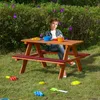 Coemo Kinder-Sitzgruppe Picknicktisch mit Polster Produktbild-Vorschau 5