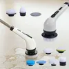 Reinigungsbürsten, Set, Akku-Reinigungsbürste, mit 9 Produktbild-Vorschau 1
