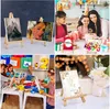 Belle Vous Mini Leinwand mit Holz Bildhalterung Ständer Produktbild-Vorschau 7