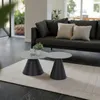 Set da 2 tavolini da salotto Dustin - Pietra sinterizzata Anteprima dell’immagine prodotto 5