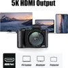 INF 5K Digitalkamera mit Frontkamera und Rückkamera, Produktbild-Vorschau 11