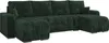MKS MEBLE Sofa mit Schlaffunktion - Ecksofa mit Produktbild-Vorschau 6