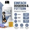 REAVET Leinöl für Hunde, Katzen & Pferde 1 Liter – Produktbild-Vorschau 4