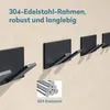 doporro Garderobenhaken Edelstahl, Kleiderhaken Wand mit 2 Produktbild-Vorschau 4