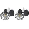 vidaXL Applique murale 2 pcs. Ampoule LED style industriel Voir les images du produit 4