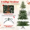 COSTWAY 180cm umělý vánoční stromek s osvětlením, 250 Náhled obrázku produktu 5