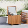 vidaXL Zahradní box 60x50x58 cm z masivního teakového dřeva Náhled obrázku produktu 1