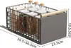 WYSUWANY ORGANIZER DO SZAFY SZUFLADA 19x23x39 cm Podgląd zdjęcia produktu 8