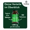 Vitabay Magnesium Malat 1000 mg – 180 vegane Tabletten – Produktbild-Vorschau 2
