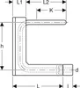 Geberit GE Mepla, aansluitdoos voor radiatoren, type C, Productafbeelding-voorbeeld 2