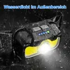 2pcs Wiederaufladbare LED-Stirnlampe  mit Sensormodus, 4 Produktbild-Vorschau 7