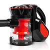 A close-up studio shot of a black and red handheld vacuum cleaner. Podgląd zdjęcia produktu