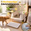 Litière pour chat Peviasot XXL en acier inoxydable, Voir les images du produit 6