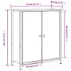 vidaXL Kredens dąb sonoma 70x30x80 cm materiał Podgląd zdjęcia produktu 8