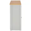 vidaXL Buffet gris 112x35x81 cm Voir les images du produit 4