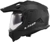 LS2 MX702 PIONEER II SOLID Integralhelm matt schwarz XL Produktbild-Vorschau 2