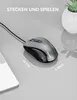Souris avec câble, 6400DPI Optical Business Mouse Voir les images du produit 5