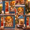 Happyduke Toys miniatúrny domček DIY 3D puzzle s LED Náhľad obrázku produktu 3