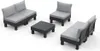 Zahradní nábytek Elements 5místný - Graphite Náhled obrázku produktu 4