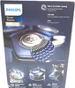 The image shows the packaging of a Philips shaver, highlighting its features. Produktbild-Vorschau