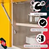 KOTARBAU® Sada 2 plynových pružín na nábytok 80 N Náhľad obrázku produktu 7