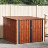 vidaXL Fahrradspeicher 3 pcs Braun 216 x 207 x 158 cm Produktbild-Vorschau 3