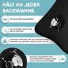 Premium Badewannenkissen schwarz | Badewannenkissen Nacken Produktbild-Vorschau 4