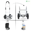 VOUNOT® 2 Räder Einkaufstrolley Klappbar mit 45L Produktbild-Vorschau 3