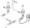 BLANCO Ablaufgarnitur 2x3,5" Sieb, Ablauffernbedienung Produktbild-Vorschau 1