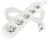 Prodlužovací kabel 5 m / 5 zásuvek / bílý / PVC / 1 mm2 Náhľad obrázku produktu
