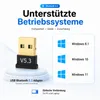 USB Bluetooth 5.3 Adapter Stick für PC Laptop Notebook – Produktbild-Vorschau 2