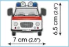 Cobi COBI 24595 Barkas B1000 Krankenwagen Produktbild-Vorschau 5