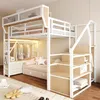Merax Hochbett Etagenbett 140x200 cm mit LED und Produktbild-Vorschau 3